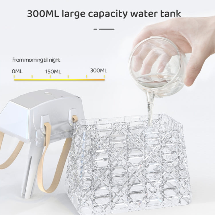 Desktop Small Crystal Bag Humidifier Aroma Ambient Lighting
