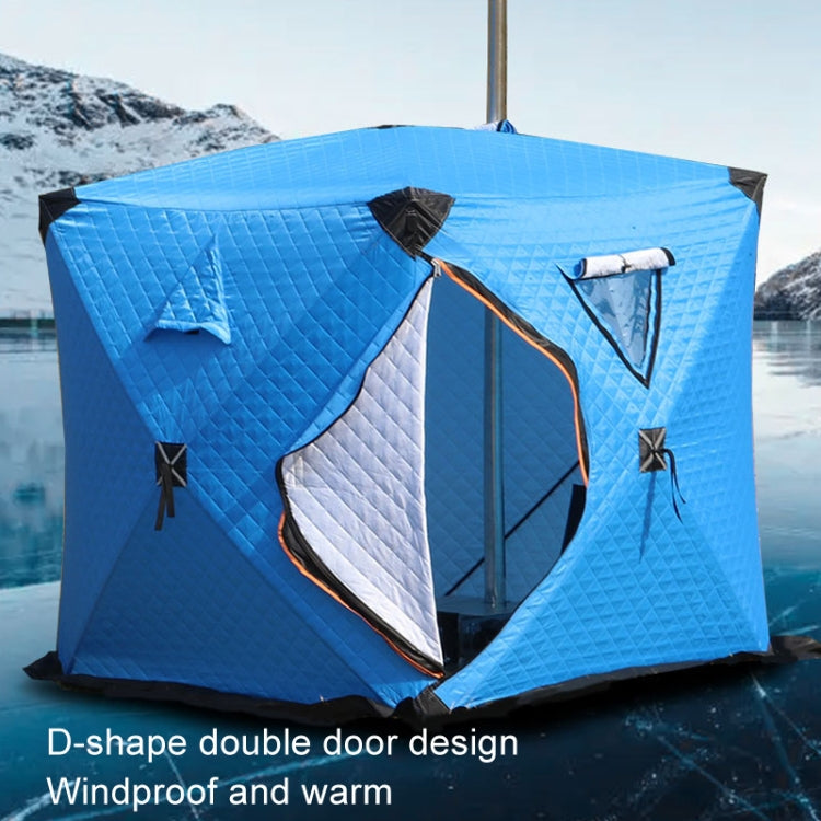 Winter Warm Windproof Fishing Tent Thickened Camping Tent
