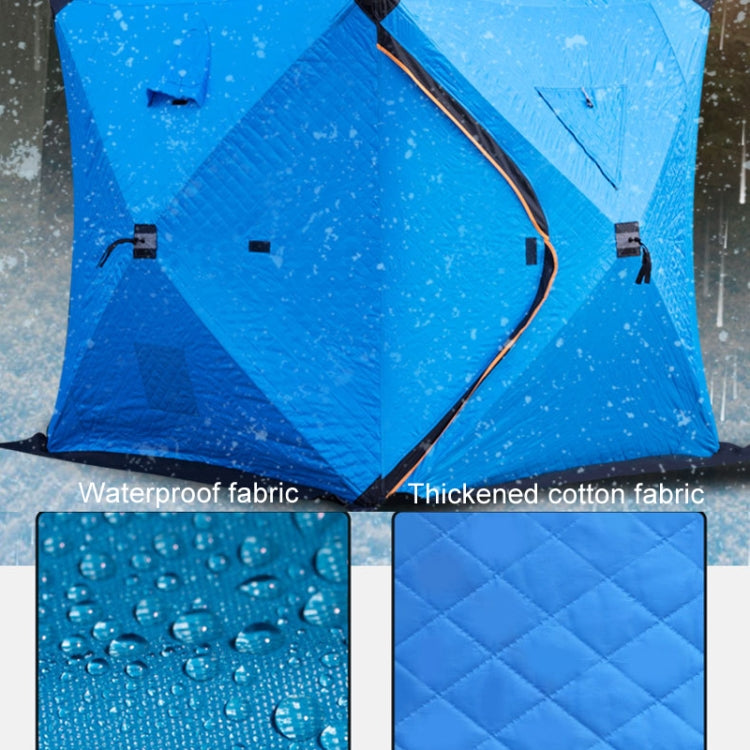 Winter Warm Windproof Fishing Tent Thickened Camping Tent