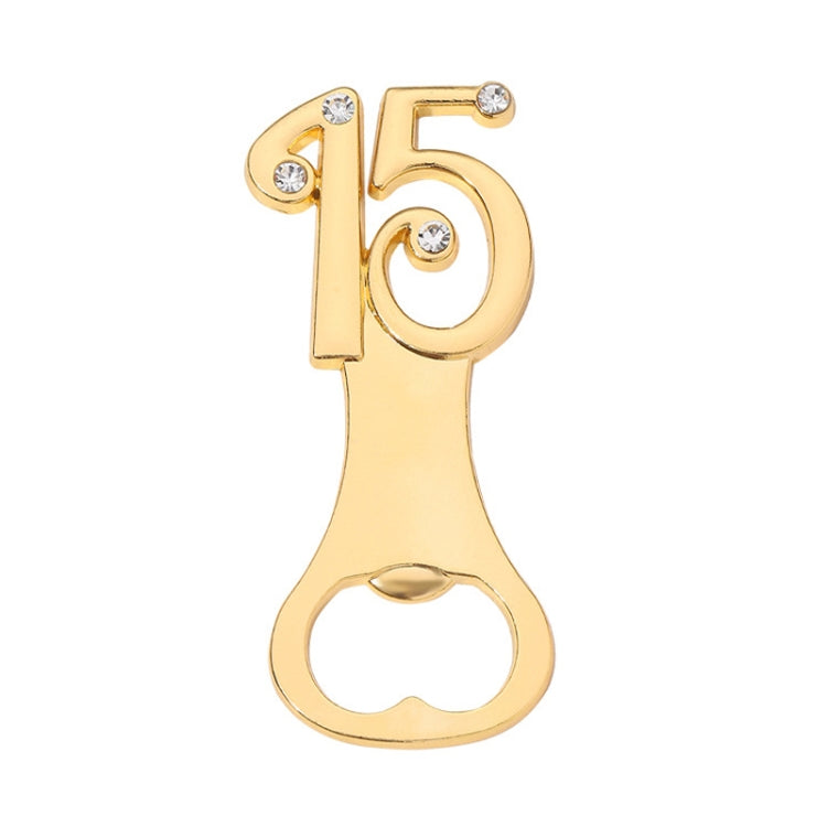 Digital Shape Wedding Party Manual Bottle Opener Beer Drinks Driver