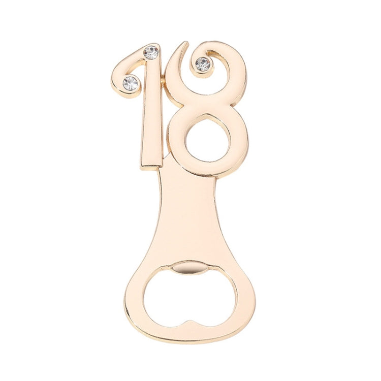 Digital Shape Wedding Party Manual Bottle Opener Beer Drinks Driver