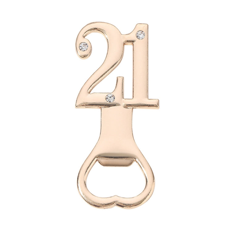 Digital Shape Wedding Party Manual Bottle Opener Beer Drinks Driver