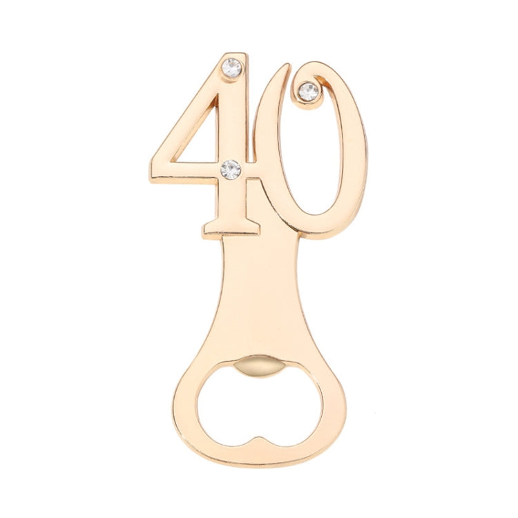 Digital Shape Wedding Party Manual Bottle Opener Beer Drinks Driver