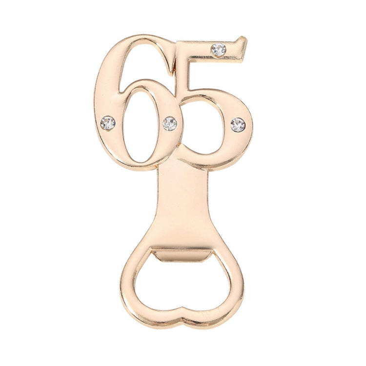 Digital Shape Wedding Party Manual Bottle Opener Beer Drinks Driver