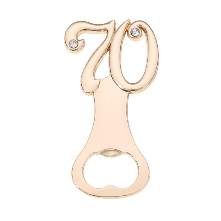 Digital Shape Wedding Party Manual Bottle Opener Beer Drinks Driver