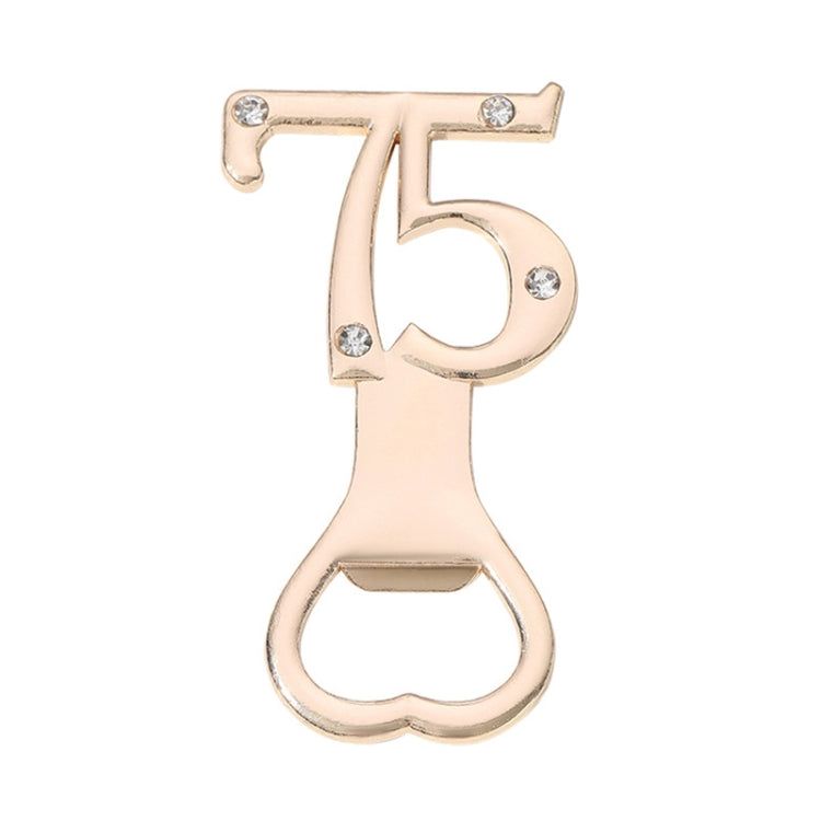 Digital Shape Wedding Party Manual Bottle Opener Beer Drinks Driver