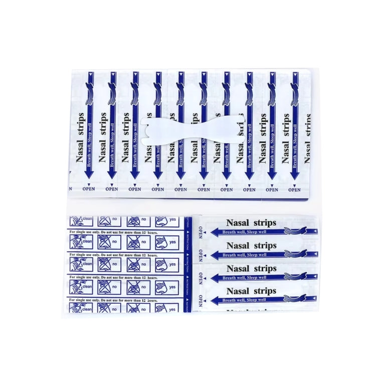 30pcs /Pack Transparent Nasal Strips To Improve Sleep, Reduce Snoring 66x19mm