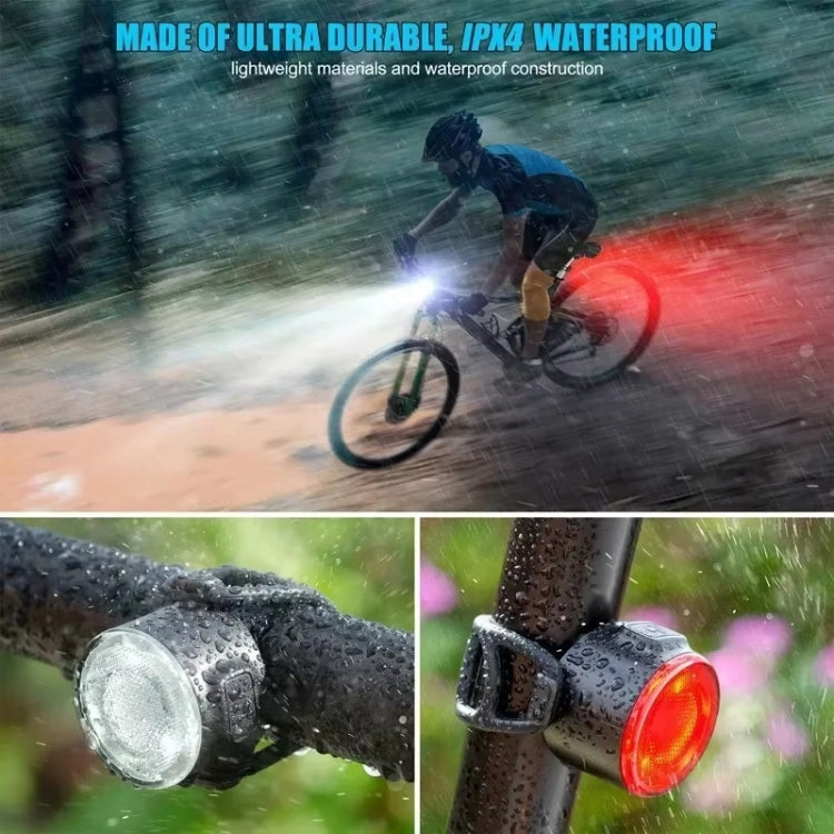 USB High Bright Bicycle Tail Light MTB Headlight Night Riding Safety Warning Light Cycling Equipment