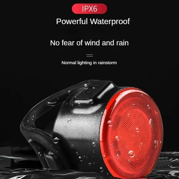 USB High Bright Bicycle Tail Light MTB Headlight Night Riding Safety Warning Light Cycling Equipment
