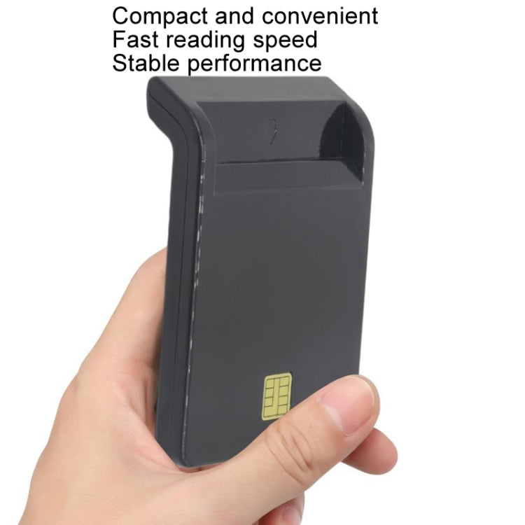 USB 2.0 IC Card / Bank Card / ID Card / SD Card Smart Reader