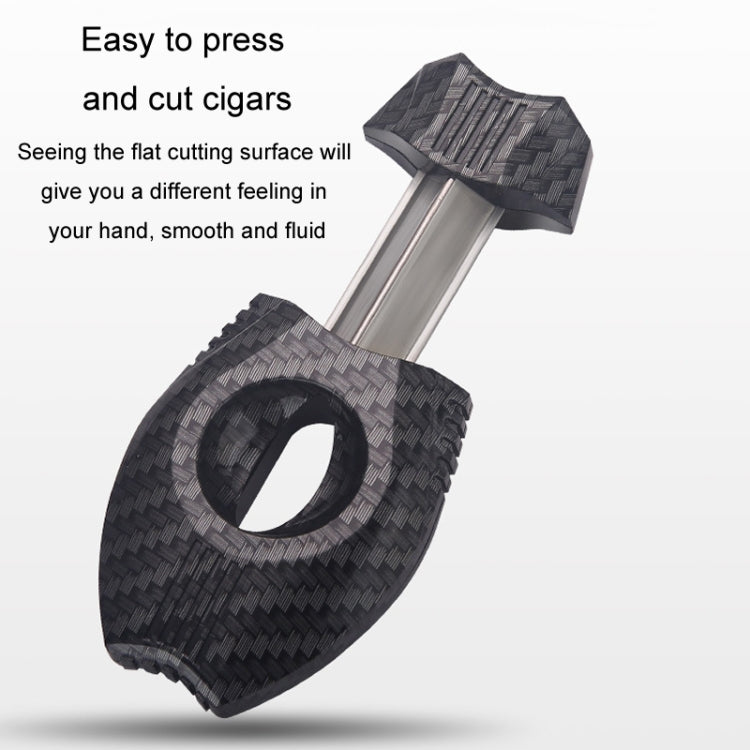 Portable Cigar Scissors Double Blade Stainless Steel V Cigar Cutter Tool