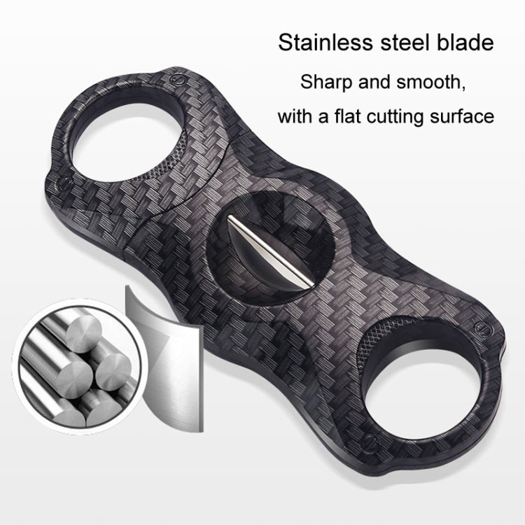 Portable Cigar Scissors Double Blade Stainless Steel V Cigar Cutter Tool