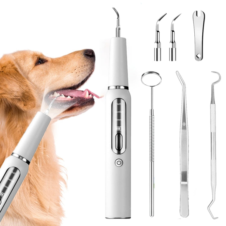 Pet Ultrasonic Teeth Cleaner Dog Electric Teeth Cleaning Tool Home Dentistry Tartar Remover