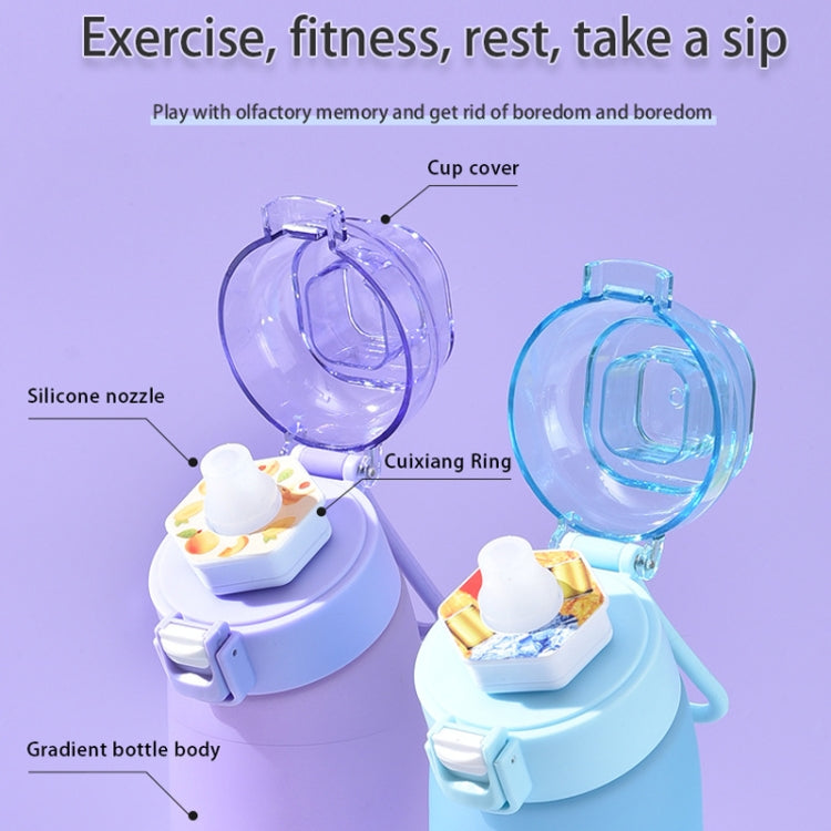 700ml Sports Water Bottle Tritan Portable Leak-proof Water Bottle BPA Free Drinking Cup With Straw