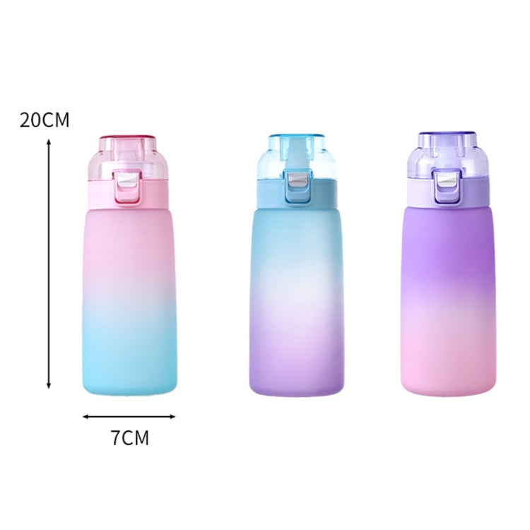 Scent Flavored Water Bottle Leak-Proof Outdoor Sport Water Cup With 7 0 Sugar 0 Calorie Scent Rings