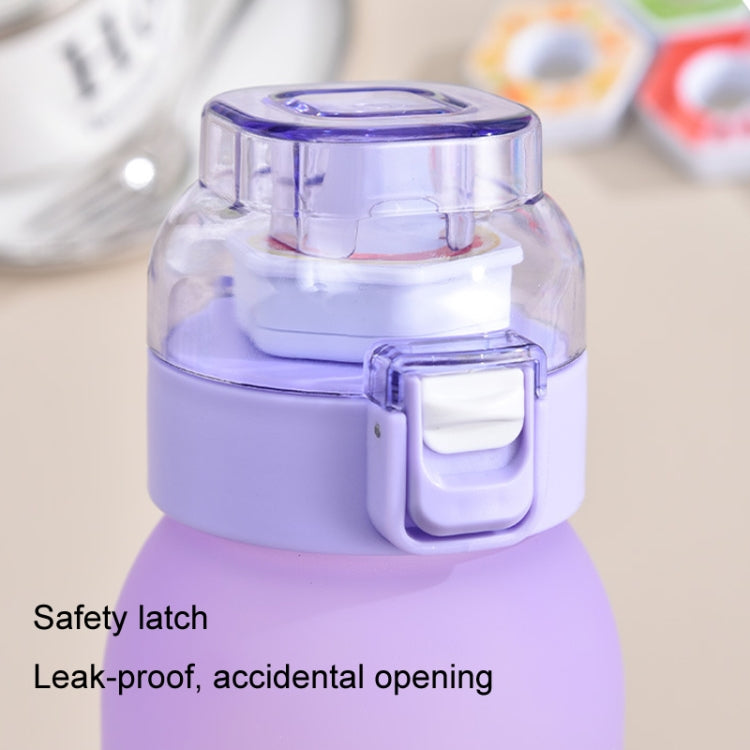 Scent Flavored Water Bottle Leak-Proof Outdoor Sport Water Cup With 7 0 Sugar 0 Calorie Scent Rings