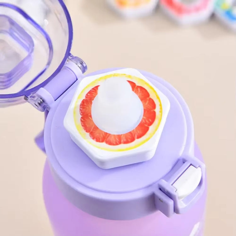 Scent Flavored Water Bottle Leak-Proof Outdoor Sport Water Cup With 7 0 Sugar 0 Calorie Scent Rings