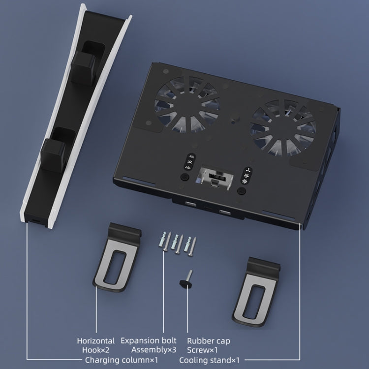 For PS5 Slim / PS5 iplay HBP-545 Wall Mount Charging Bracket