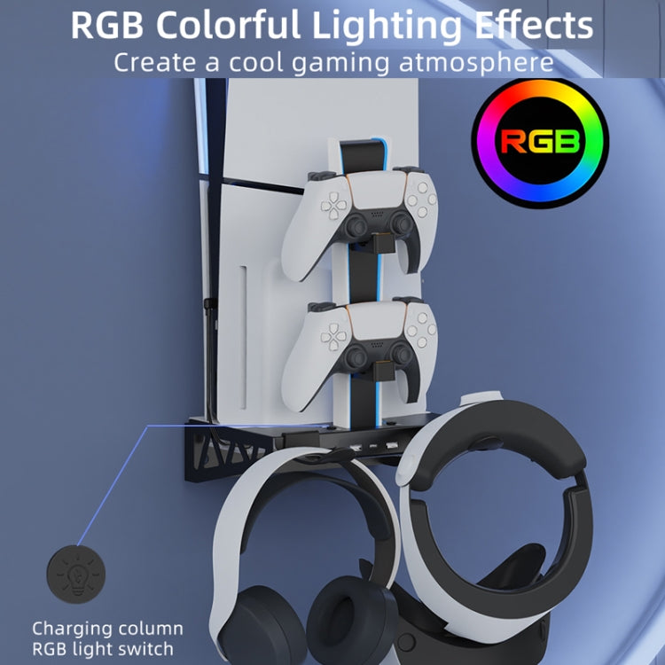 For PS5 Slim / PS5 iplay HBP-545 Wall Mount Charging Bracket