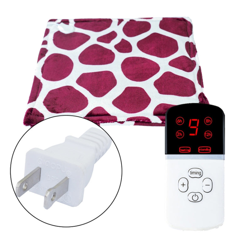 Flannel Deer Pattern Electric Blanket Heating Pad