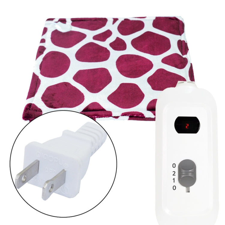 Flannel Deer Pattern Electric Blanket Heating Pad