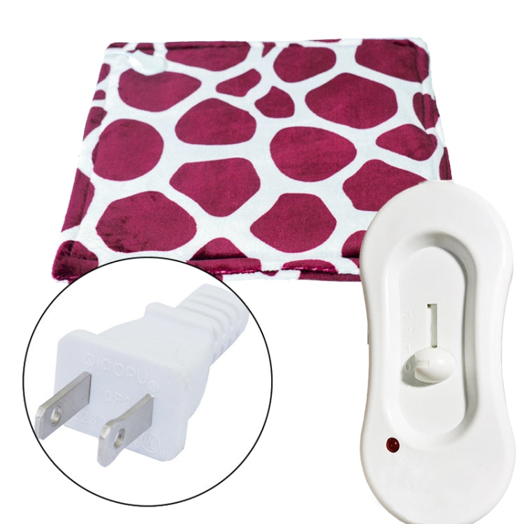Flannel Deer Pattern Electric Blanket Heating Pad