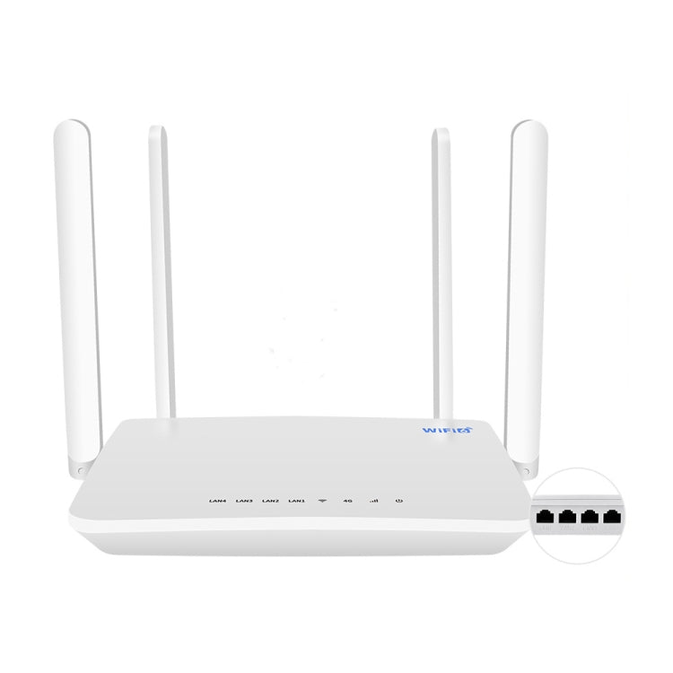4G CPE Wireless Plug-In Router WiFi 6 Network Hotspot, EU Plug