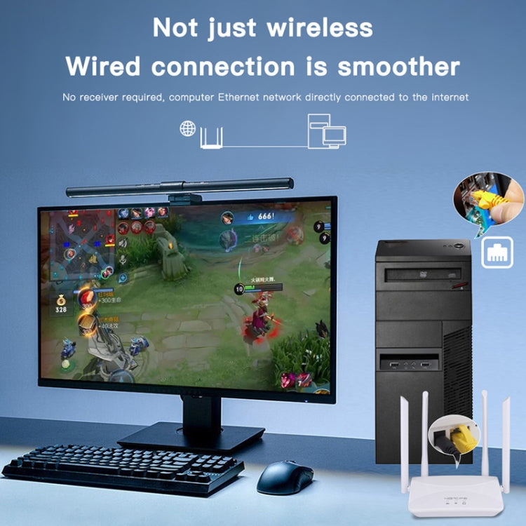 4G Wireless CPE Router Plug-in Mobile WiFi, EU Plug