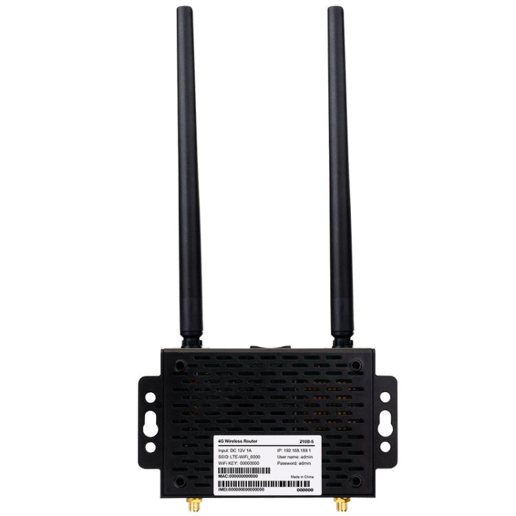 4G Wireless Plug-in Router Detachable Extension Antenna LTE Monitoring Network WiFi Hotspot, EU Plug