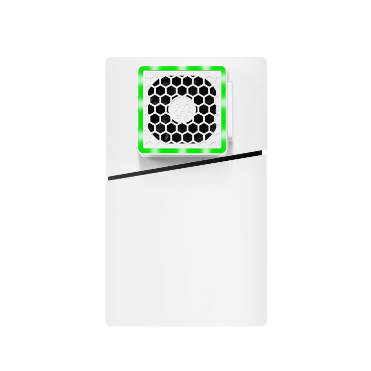 For PS5 Slim Console Side-mounted Cooling Fan RGB Radiator