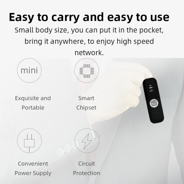 4G UFI LTE WiFi Dongle Wireless Router Plug-in NIC Router