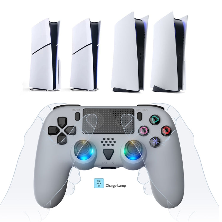 For PS5 / PS5 Slim Wireless Bluetooth Game Controller Built-in 6-axis Gyro