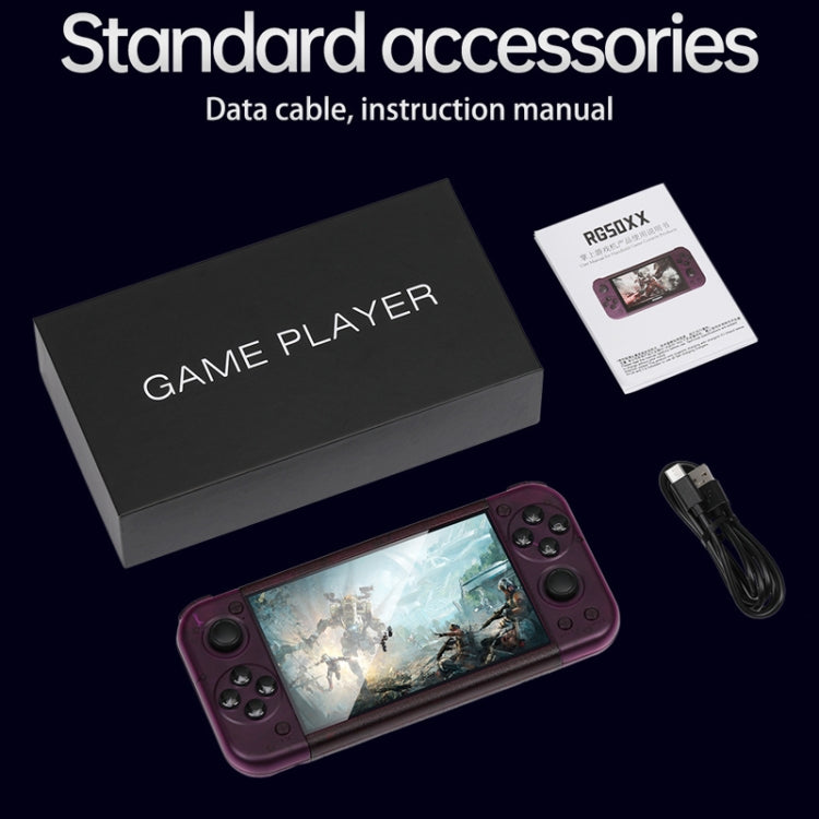 RG50XX 5-Inch Retro Handheld Game Console Linux System Built In 15000+ Games