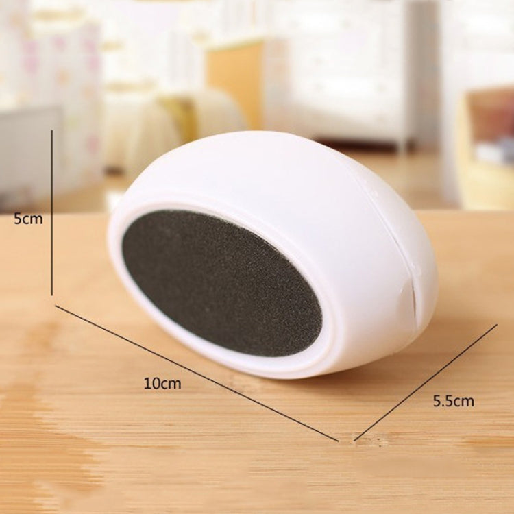 2pcs Egg-Shaped Pedicure Remover Household Callus Trimming Tool