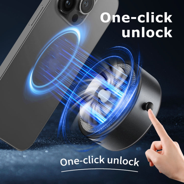 AIMITE M8 Car Wireless Charger Phone Holder Vacuum Suction Cup Strong Magnetic Support Bracket