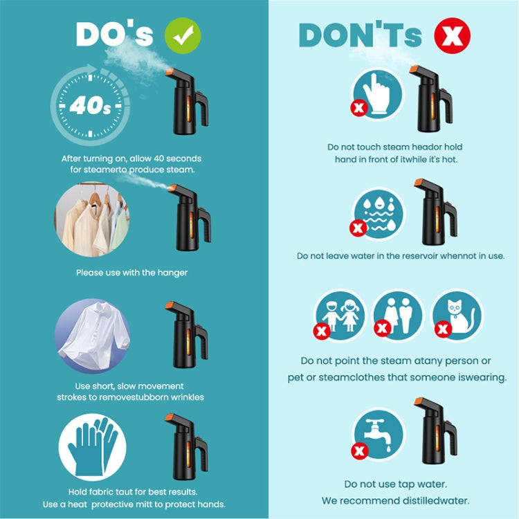 GY-168 Portable Handheld Hanging Iron Wet And Dry Dual-Use Electric Iron