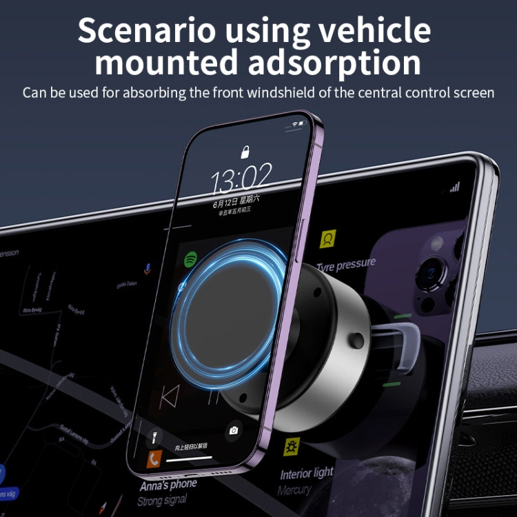 AIMITE X11 Car Vacuum Adsorption Cell Phone Magnetic Holder Universal Adjustable Navigation Support Bracket