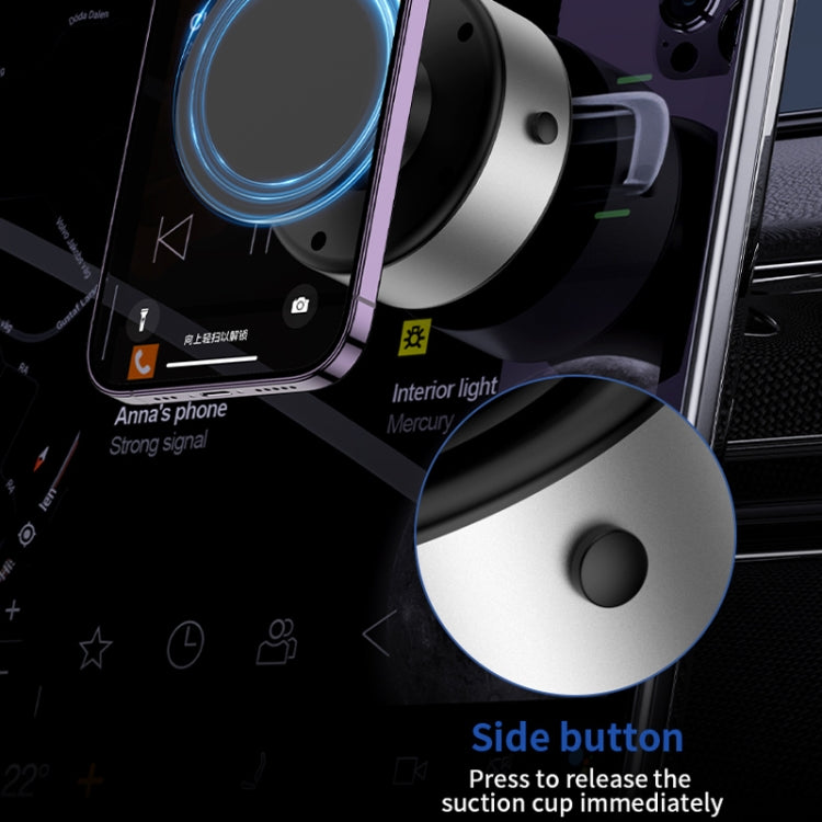 AIMITE X11 Car Vacuum Adsorption Cell Phone Magnetic Holder Universal Adjustable Navigation Support Bracket