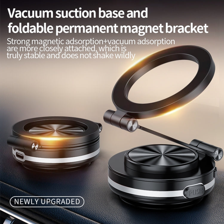 AIMITE C2 Car Vacuum Suction Cup Magnetic Three Axis Linkage Rotatable Cell Phone Holder