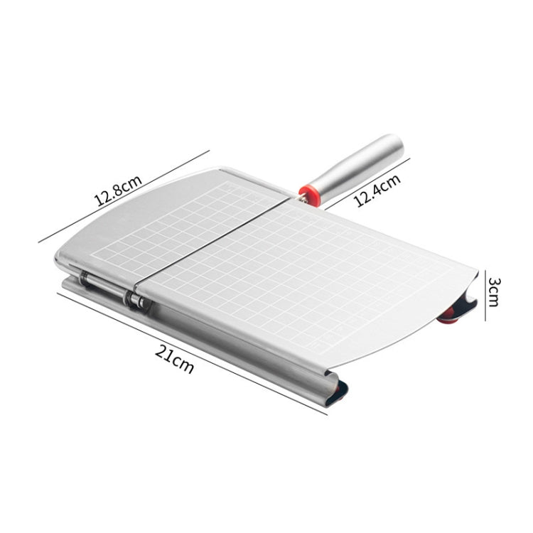 Stainless Steel Scale Cheese Slicer Kitchen Tools Bread Divider