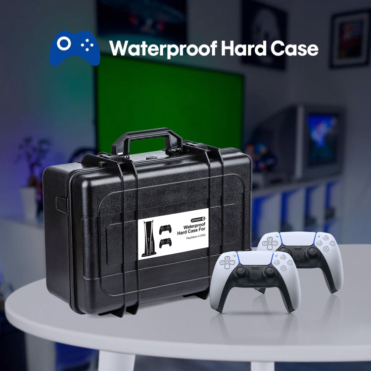 DEVASO Game Console Storage Box Hard-shell Waterproof Handheld Case
