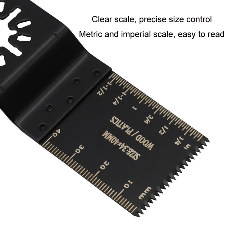 2pcs Trimmers High Carbon Steel Straight Saw Blade For Multi Tool