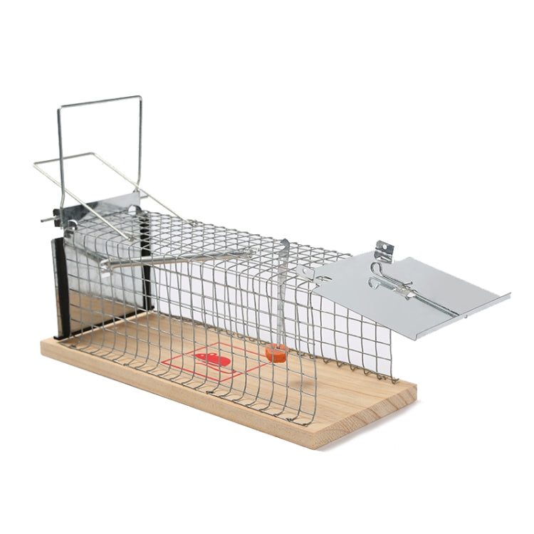 Wooden Mousetrap Cage Live Animal Humane Trap Catch