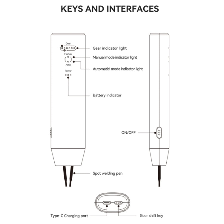 AWithZ Mini Portable DIY Nickel Sheet Handheld Spot Welding Machine
