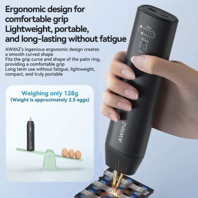 AWithZ Mini Portable DIY Nickel Sheet Handheld Spot Welding Machine