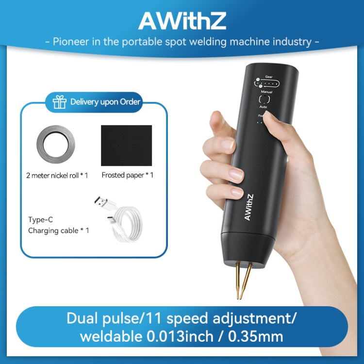 AWithZ Mini Portable DIY Nickel Sheet Handheld Spot Welding Machine