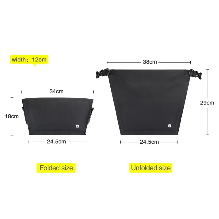 Rhinowalk X20997 4L Fully Waterproof Multifunctional Bicycle Handlebar Bag Cycling Bag