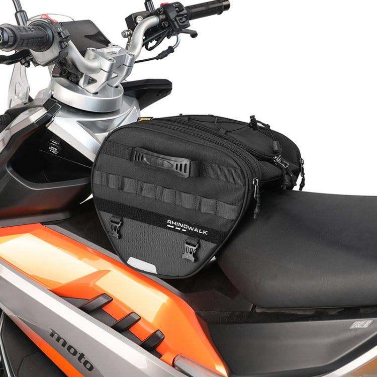 Rhinowalk MTR5001 15L Scooter Front Bag Large Capacity Curved Beam Motorcycle Rear Seat Bag