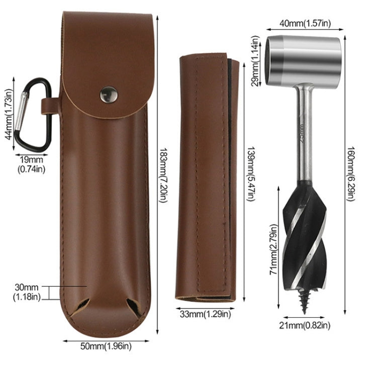 Outdoor Camping Survival Drill Bit Drilling Chopping Wood Tools