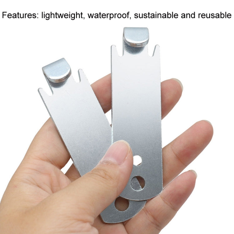 2pcs /Set Wire Twister T-Post Clamp Fence Wire Rope Winder